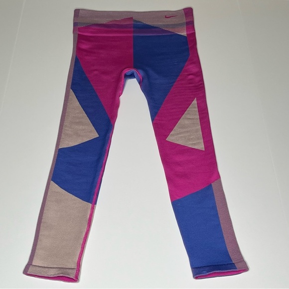 Nike Sculpt Lux Icon Clash Seamless Dri-fit Knit Leggings Medium - Picture 8 of 8